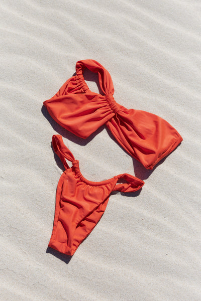 Vesta Set (Red one-shoulder bikini)